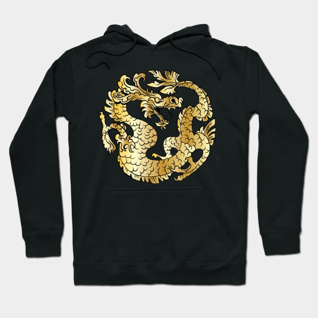 Gold Dragon 09 Hoodie by Verboten